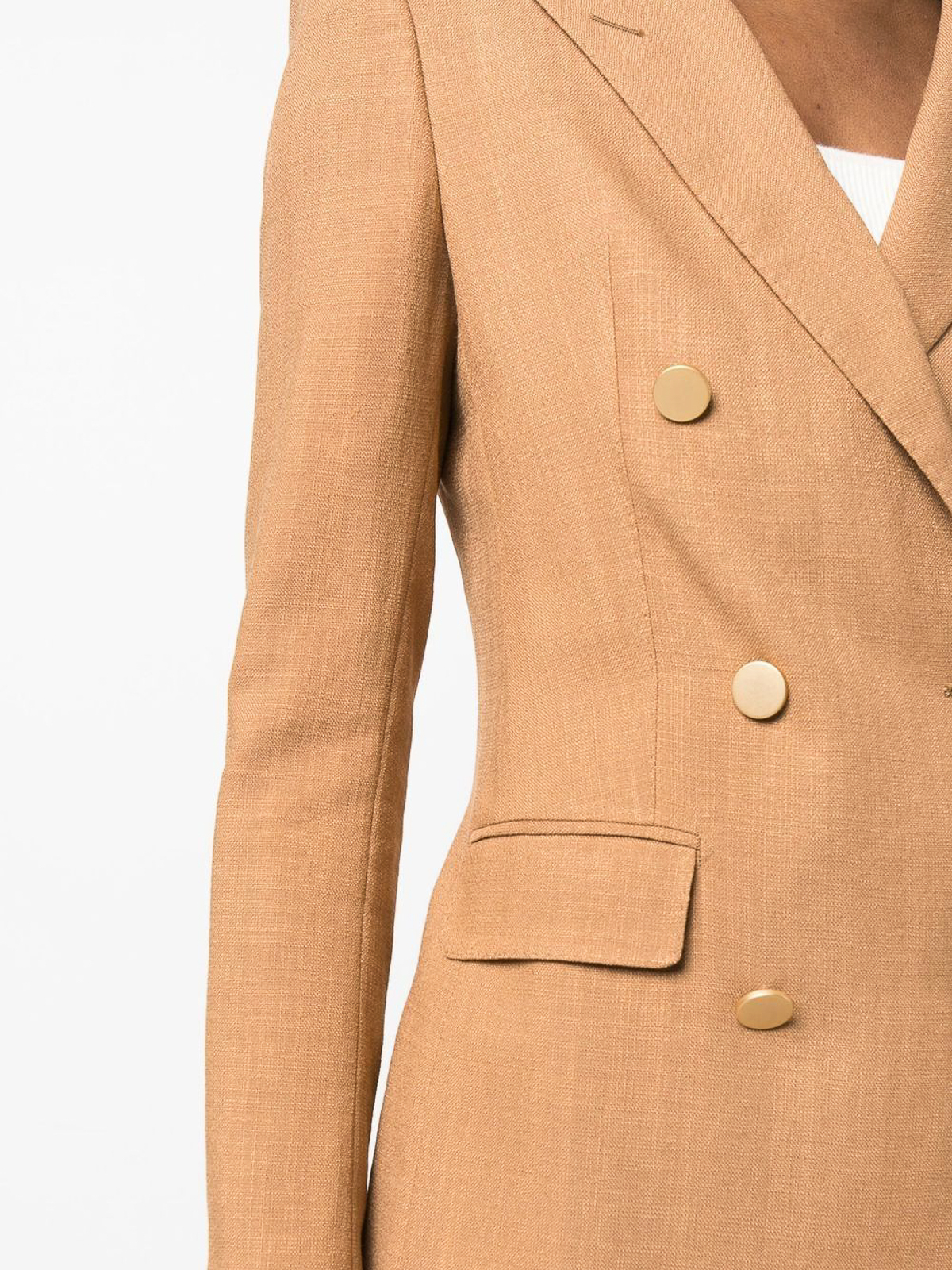 Tagliatore Parigi jacket - Brown - Women | JPARIGI10B340159EK869