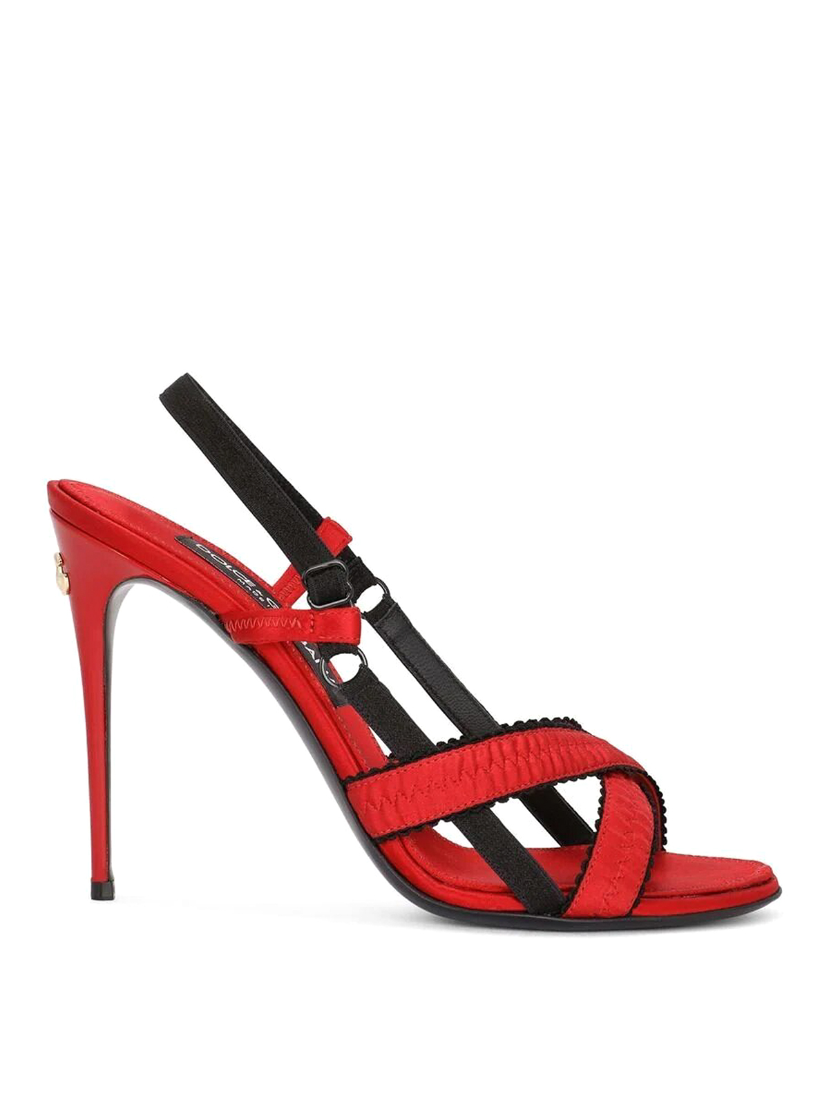 Shop Dolce & Gabbana Keira 105 Sandals In Red