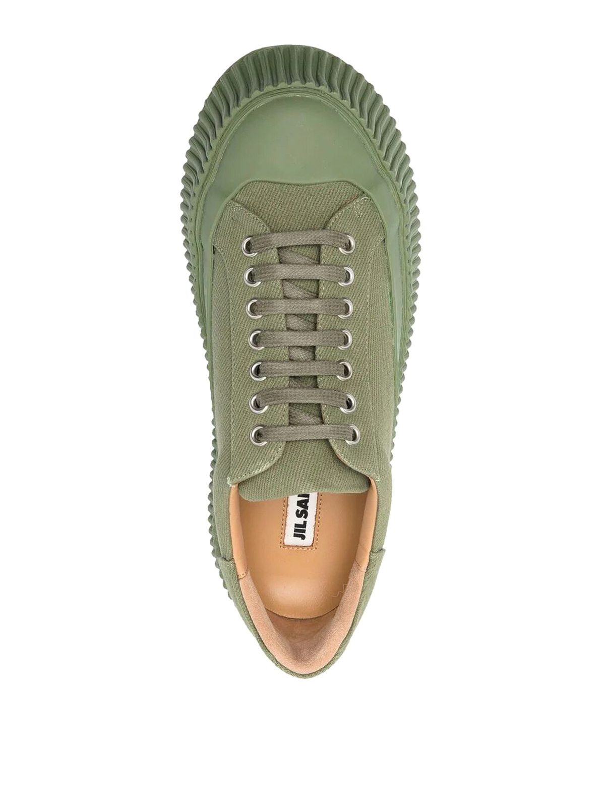 スニーカー JIL SANDER Women Sneakers J15WS0002P2965 312 GREEN Jil Sander Rubber sole sneakers - Green - Women