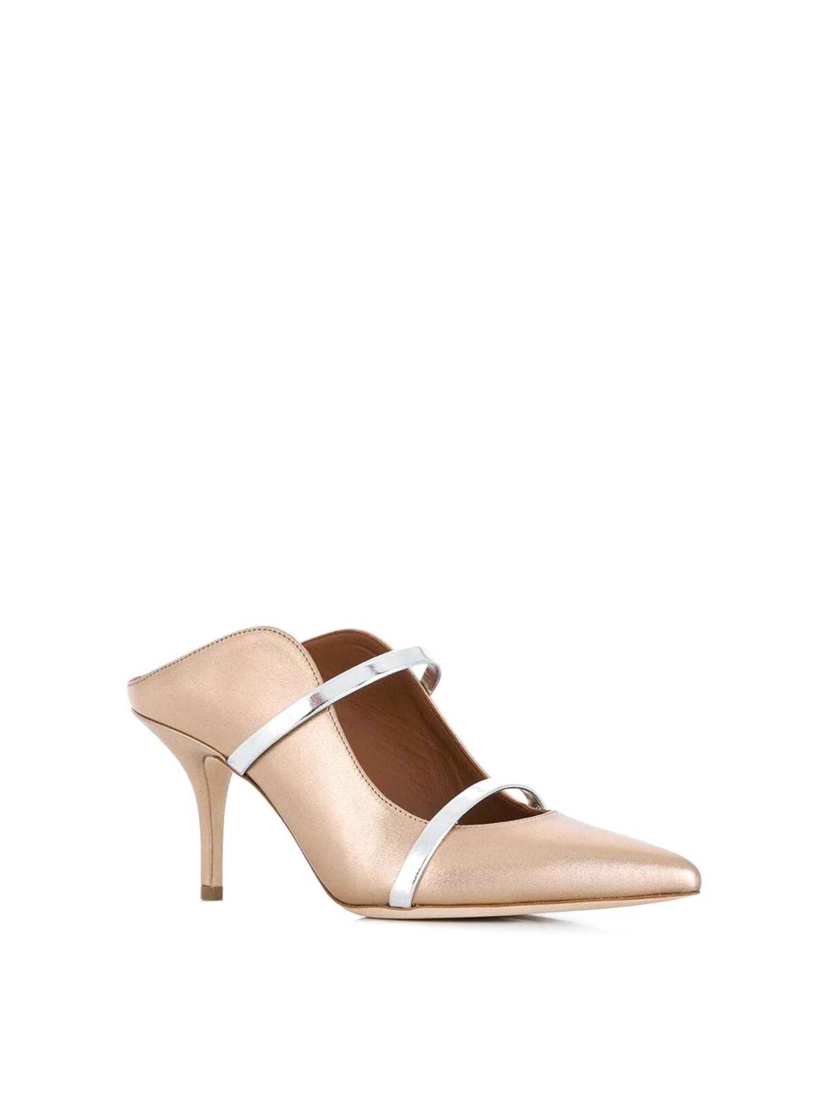 Shop Malone Souliers Maureen 70 Mules In Gold