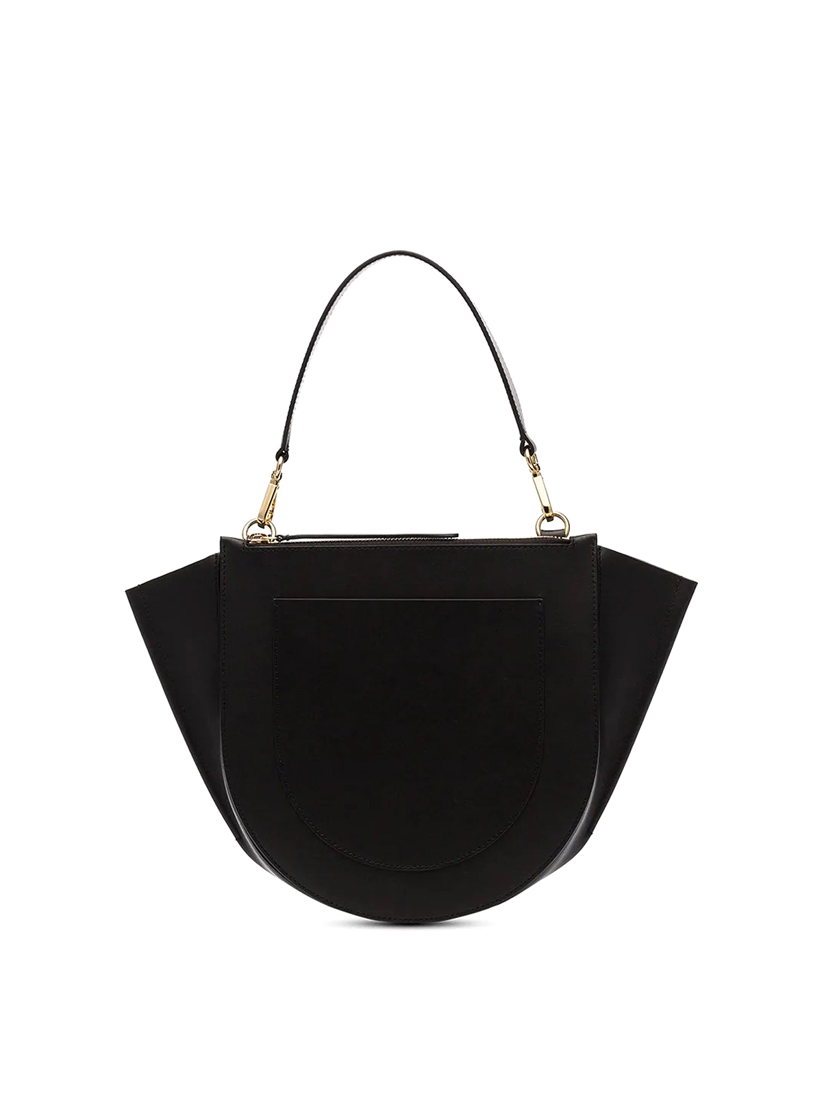 Shop Wandler Hortensia Medium Bag In Black