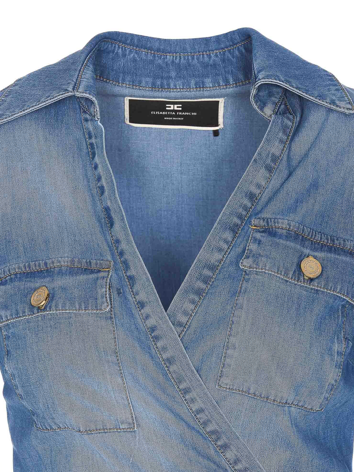 Wrap 2024 denim shirt