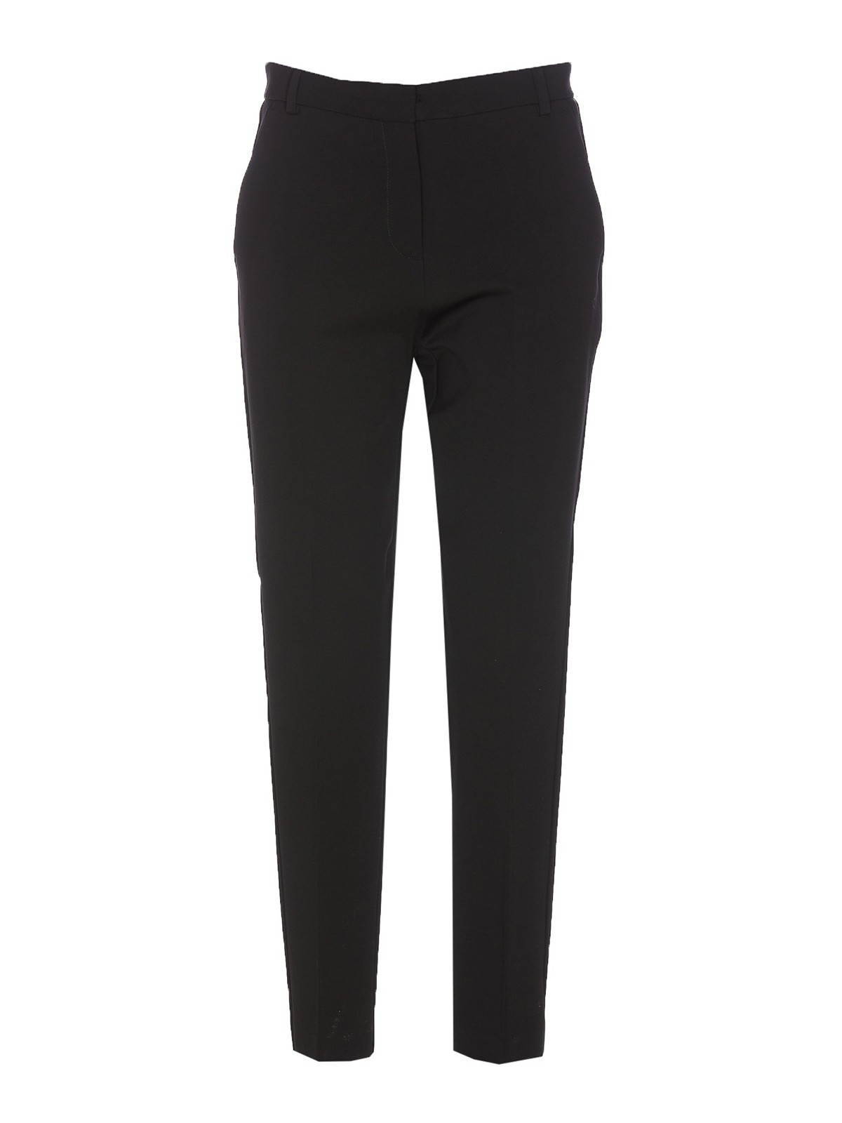 Pinko Bello Tight Model Casual Trousers In Black