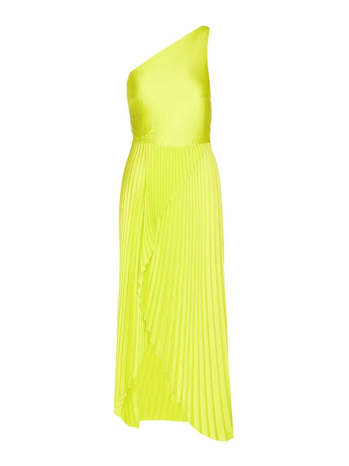 Simona Corsellini One shoulder pleated dress|P23CPAB032TCDC00290620