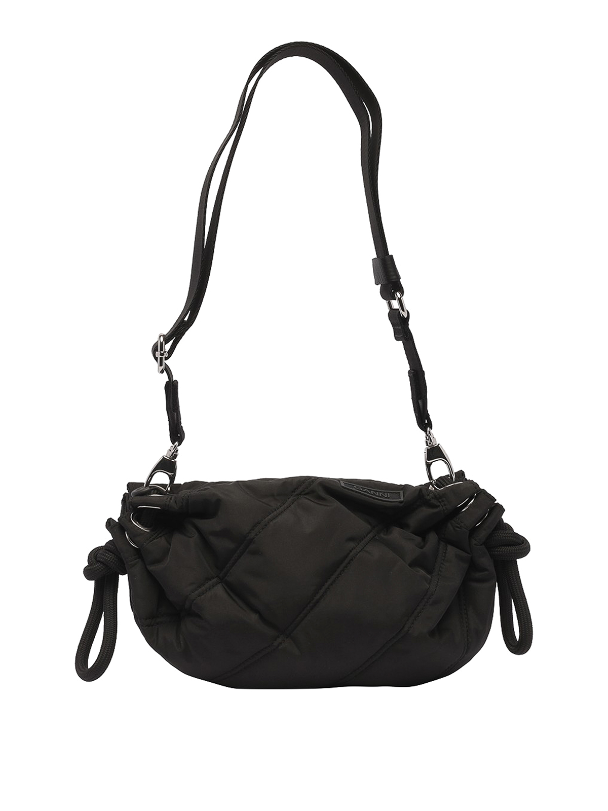 Ganni Small duffle bag - Black - Women | A4488099 | thebs.com