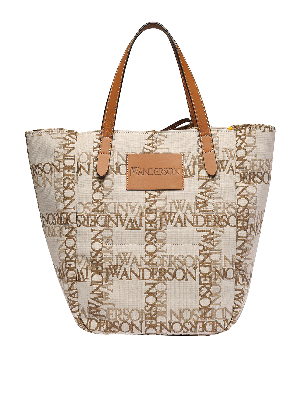 Shop Jw Anderson Bolso Shopping - Beis In Beige