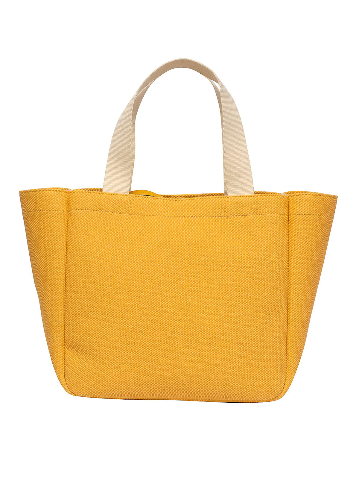 Shop Jw Anderson Frontal Logo Tote In Yellow