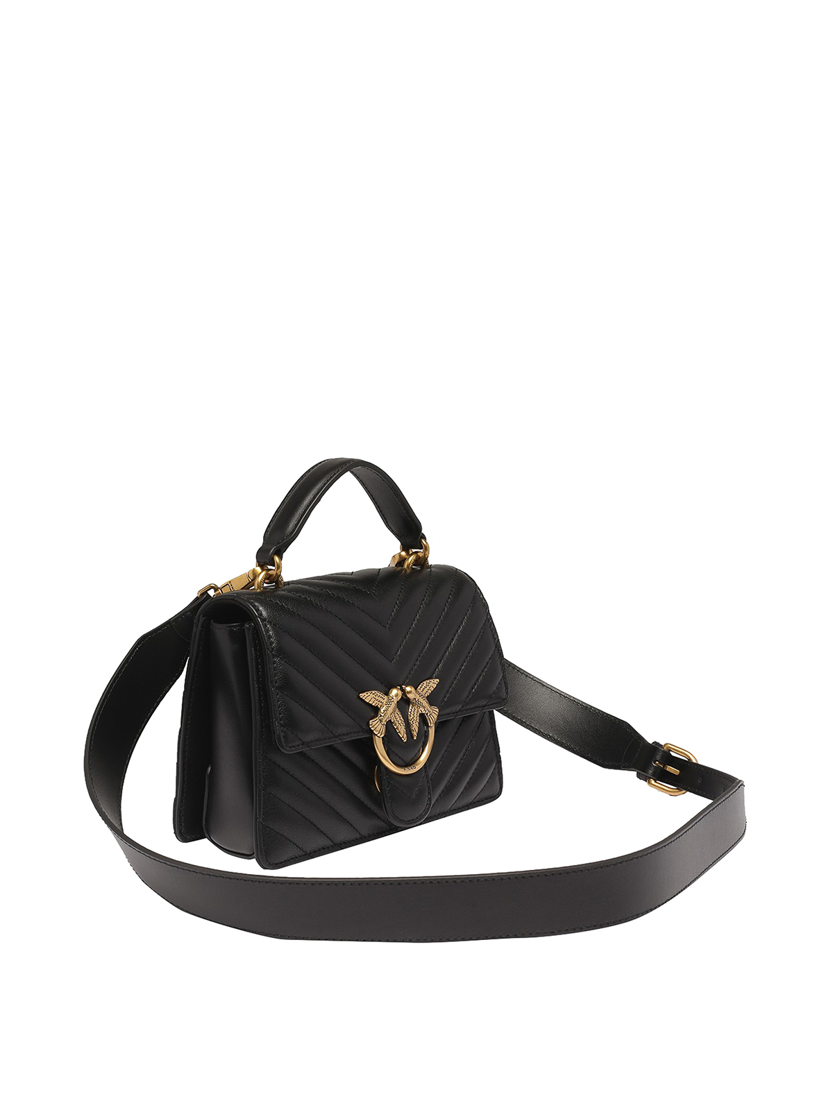 Pinko Love One clutch - Black - Women | 100071A0GKZ99Q