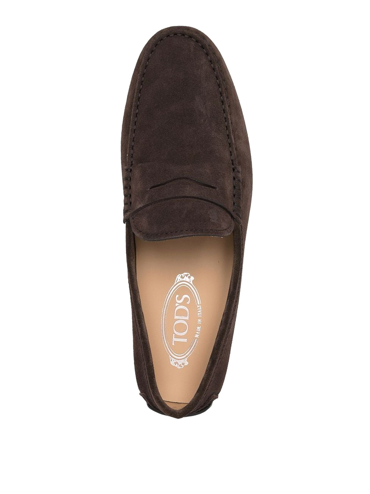 Pastor Topmøde Skole lærer Loafers & Slippers Tod's - City Gommino loafers in suede -  XXM42C00640RE0S800
