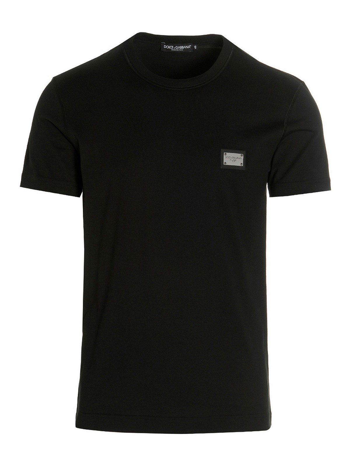Shop Dolce & Gabbana Dg Essential T-shirt In Negro
