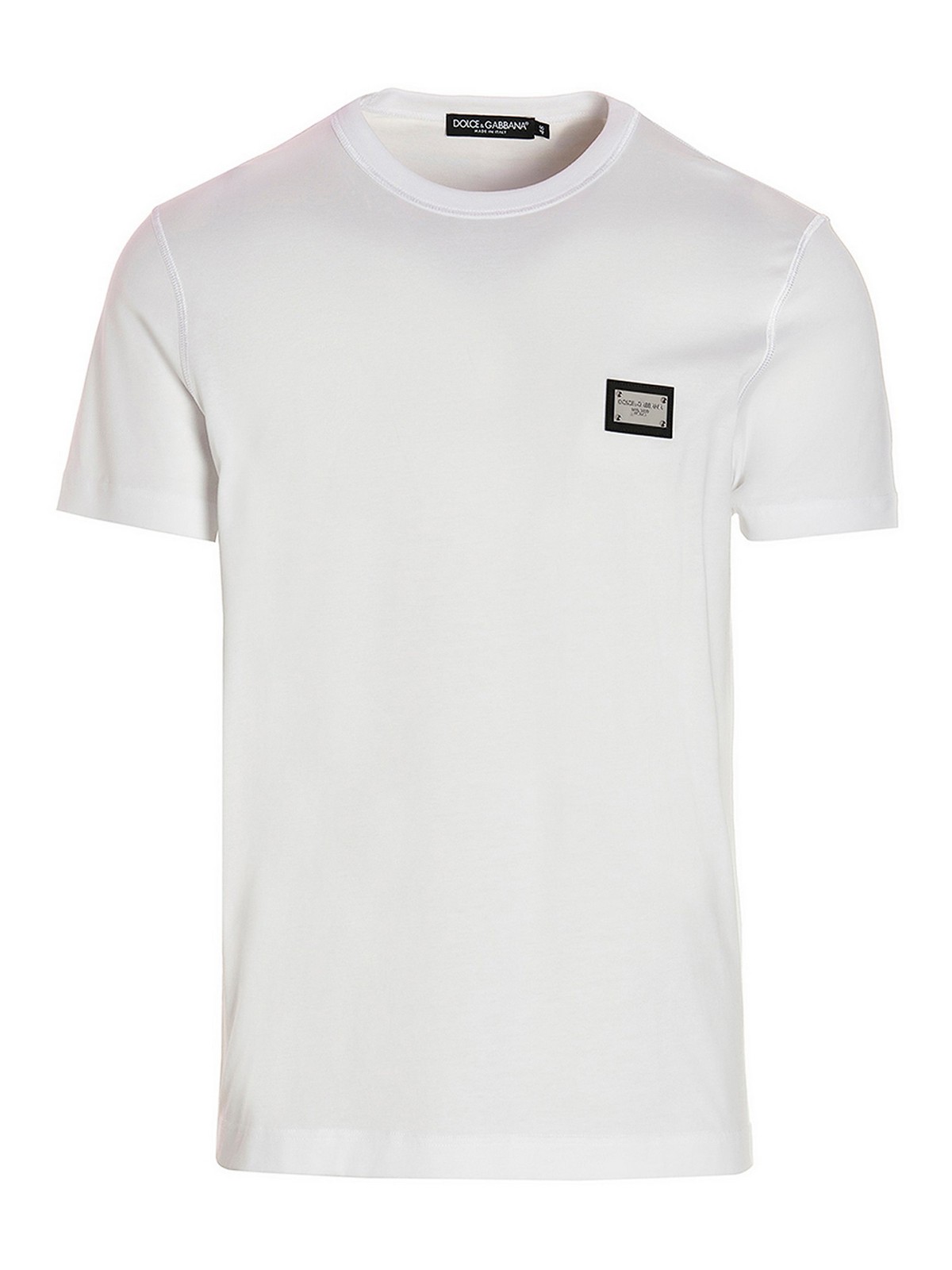 Shop Dolce & Gabbana Dg Essential T-shirt In Blanco