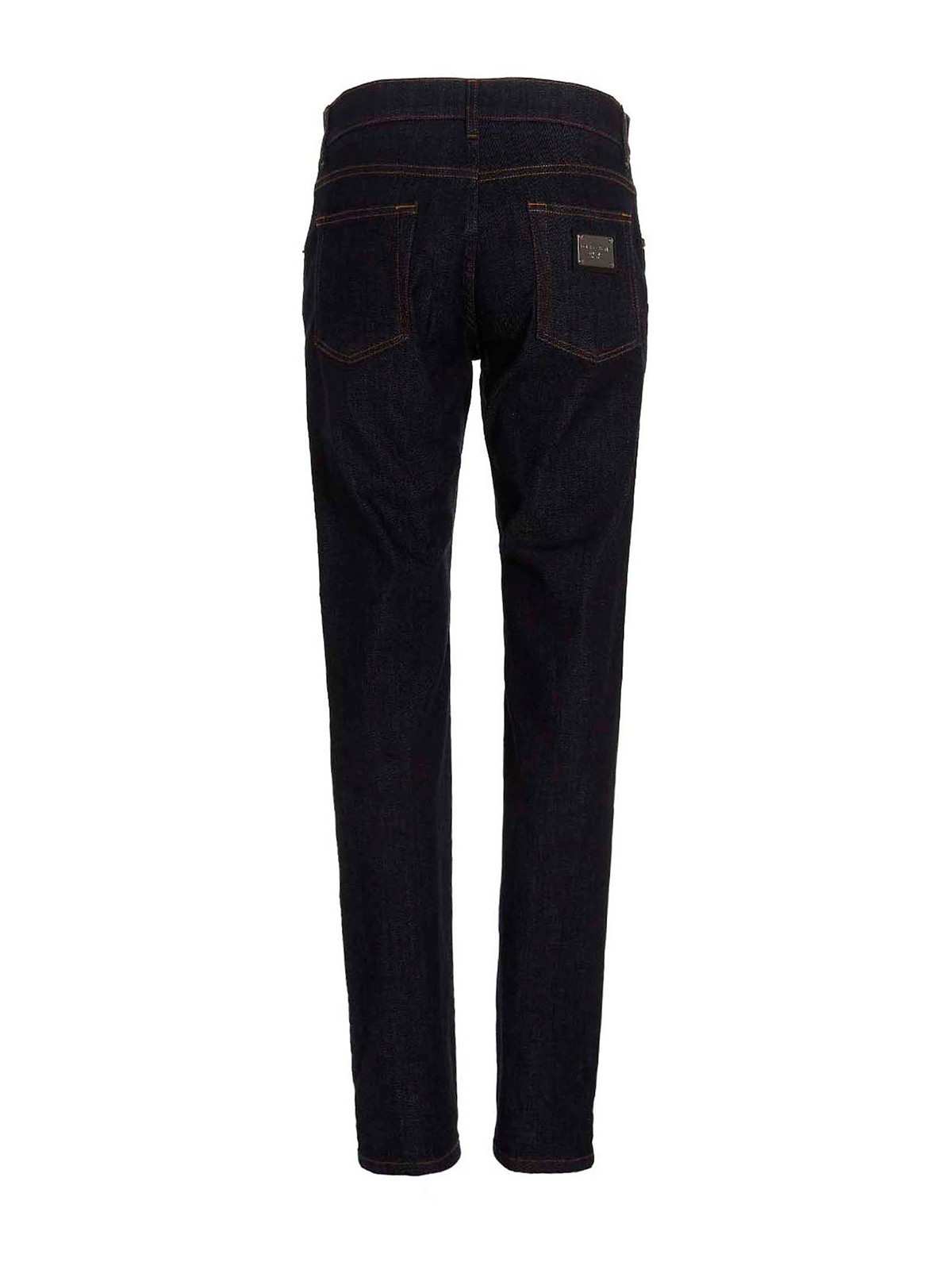 Dolce & Gabbana Logo denim jeans - Blue - Men | GY07CDG8HA5S9001