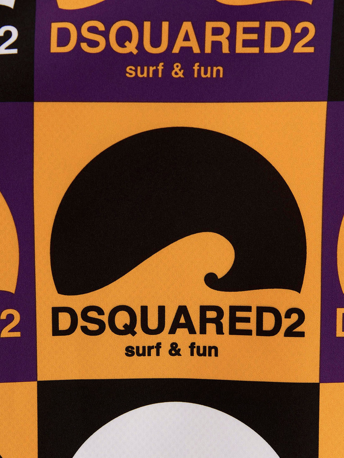 Shop Dsquared2 D2 Surf&fun K-way In Multicolor