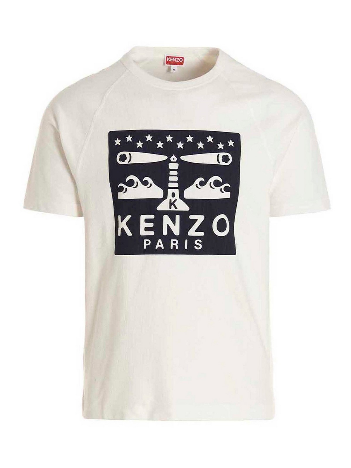 Kenzo Lighthouse Slim T-shirt In White