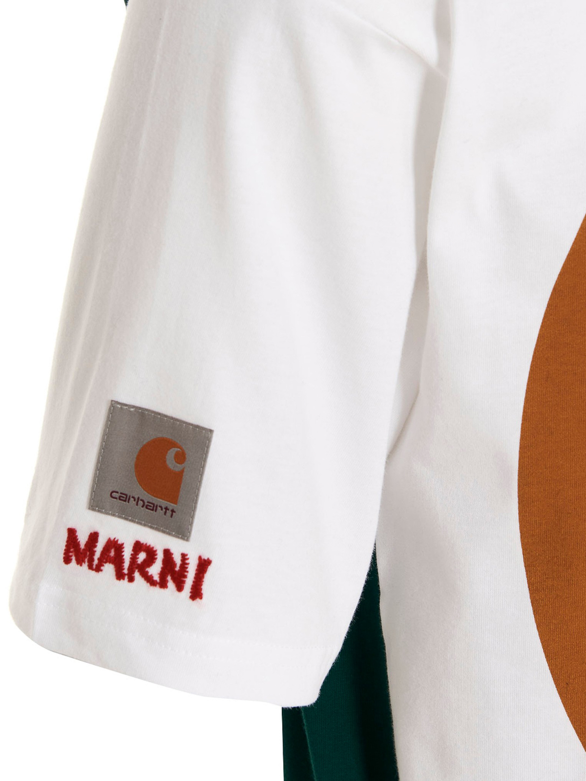 Shop Marni X Carhartt T-shirt In Multicolour