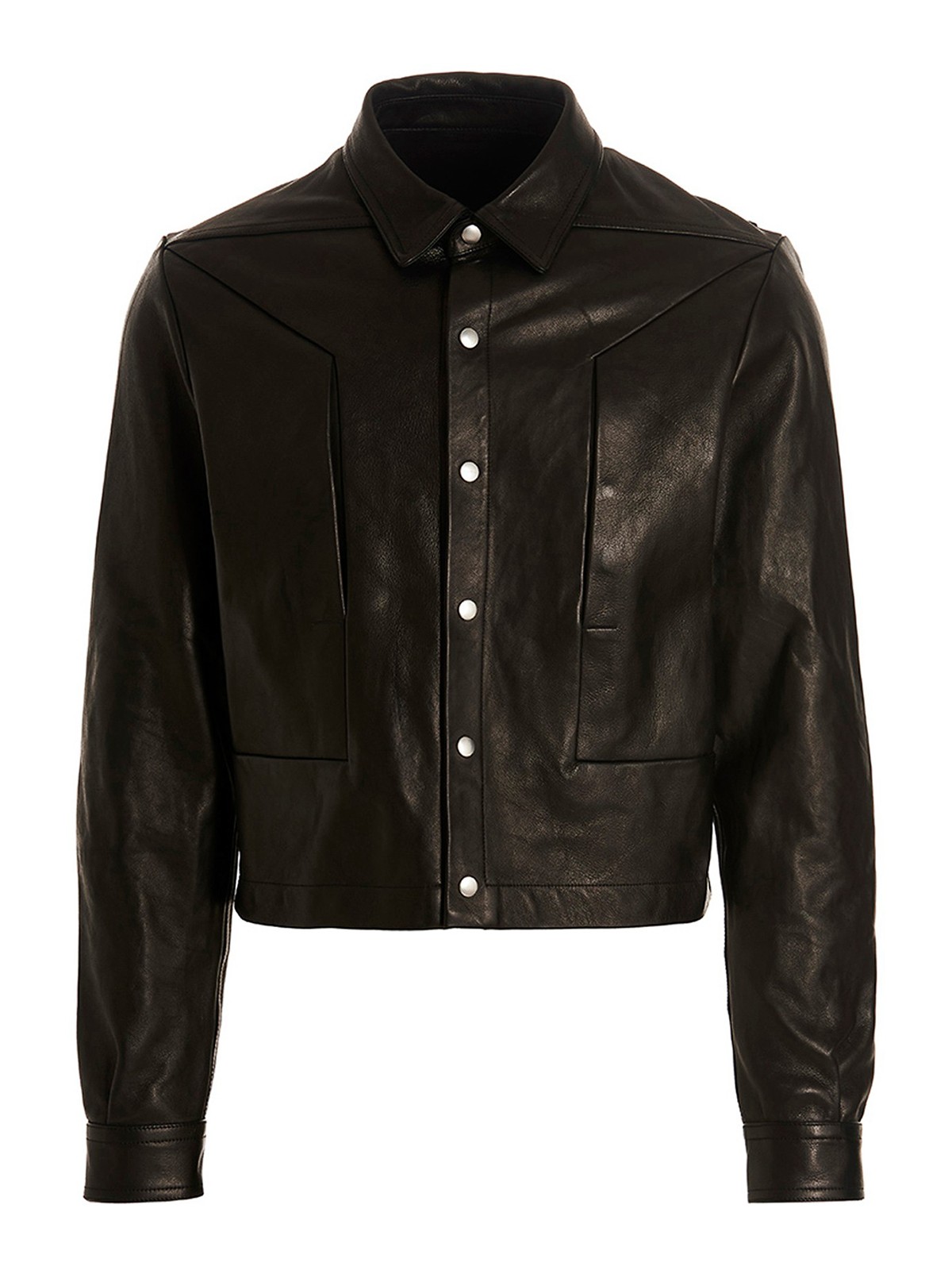 リックオウエンス　レザー　ジャケット 中古・古着通販】RICK OWENS (リック オウエンス) レザーライダース