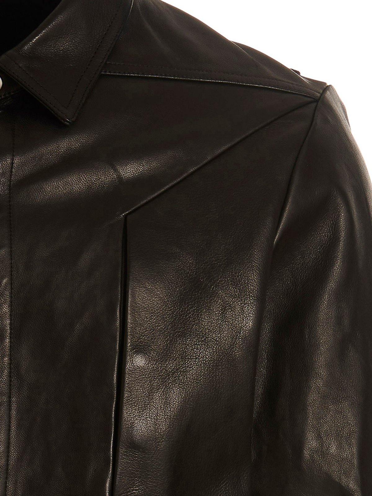 24SS ALICE STROBE size 54アリスストロボレザージャケット Rick Owens レザージャケット - Alice|RU01C4743LNV09