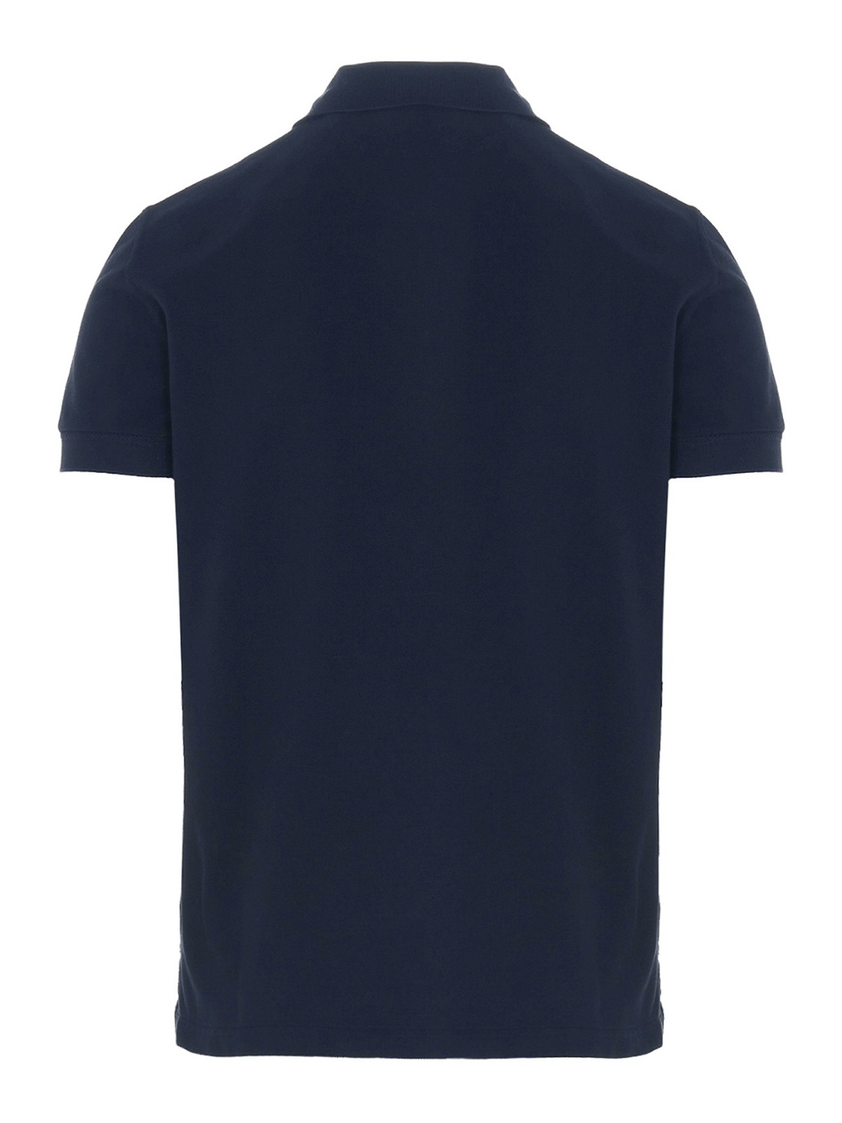 Shop Tom Ford Piqu Cotton Polo Shirt In Azul