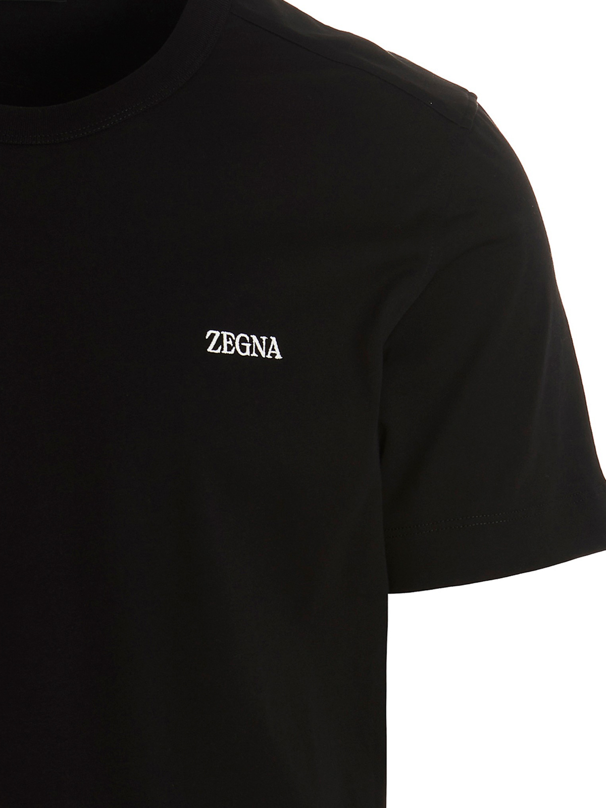 Shop Zegna Camiseta - Negro In Black