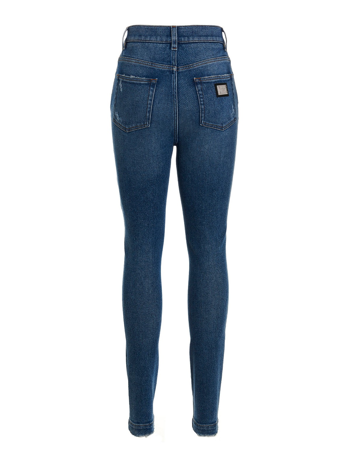 Shop Dolce & Gabbana Grace Jeans In Blue