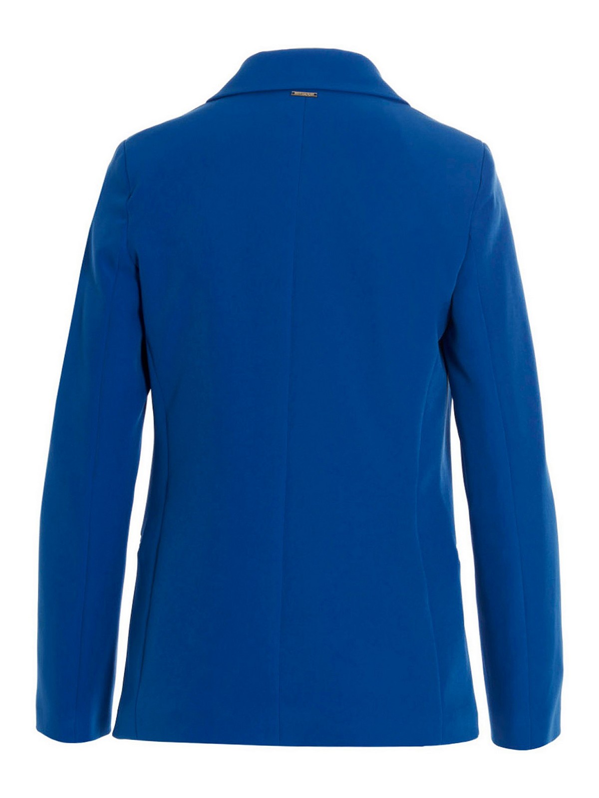 Shop Liu •jo Festival Blazer Jacket In Blue