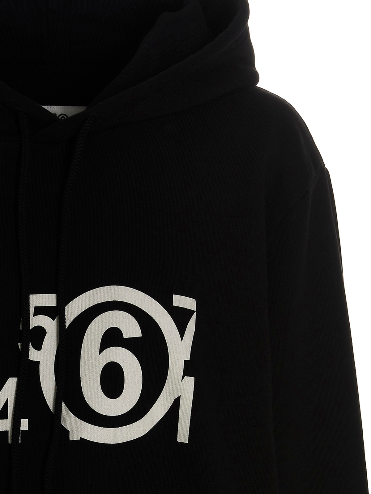 MM6 Maison Margiela Logo Printed Hoodie