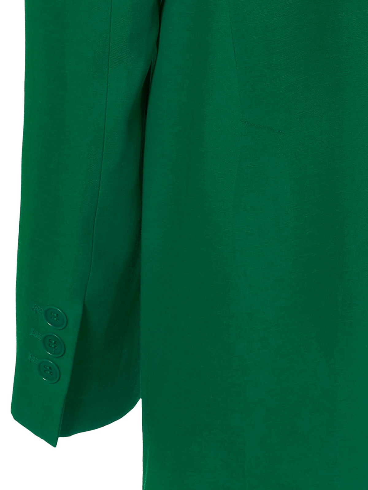 Shop P.a.r.o.s.h Raisa Blazer Jacket In Green