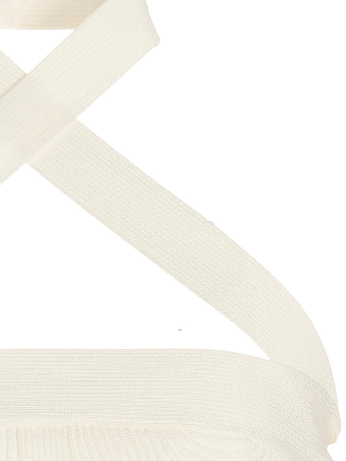 Shop Proenza Schouler Asymmetrical Shoulder Strap Sweater Top In White