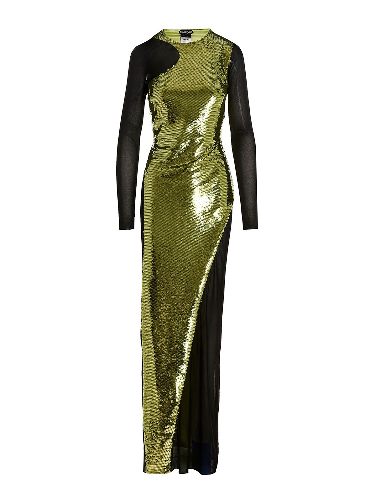 Tom Ford Sequin long dress - Green - Women|AB3181SDE312FG150