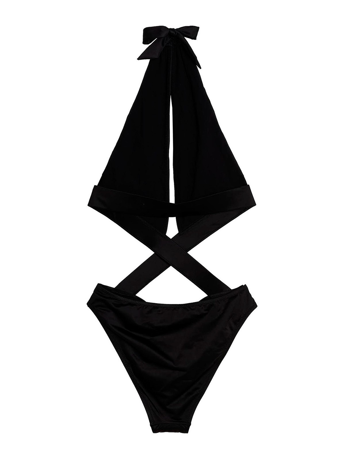 Shop Versace Medusa One Piece Swimsuit In Black