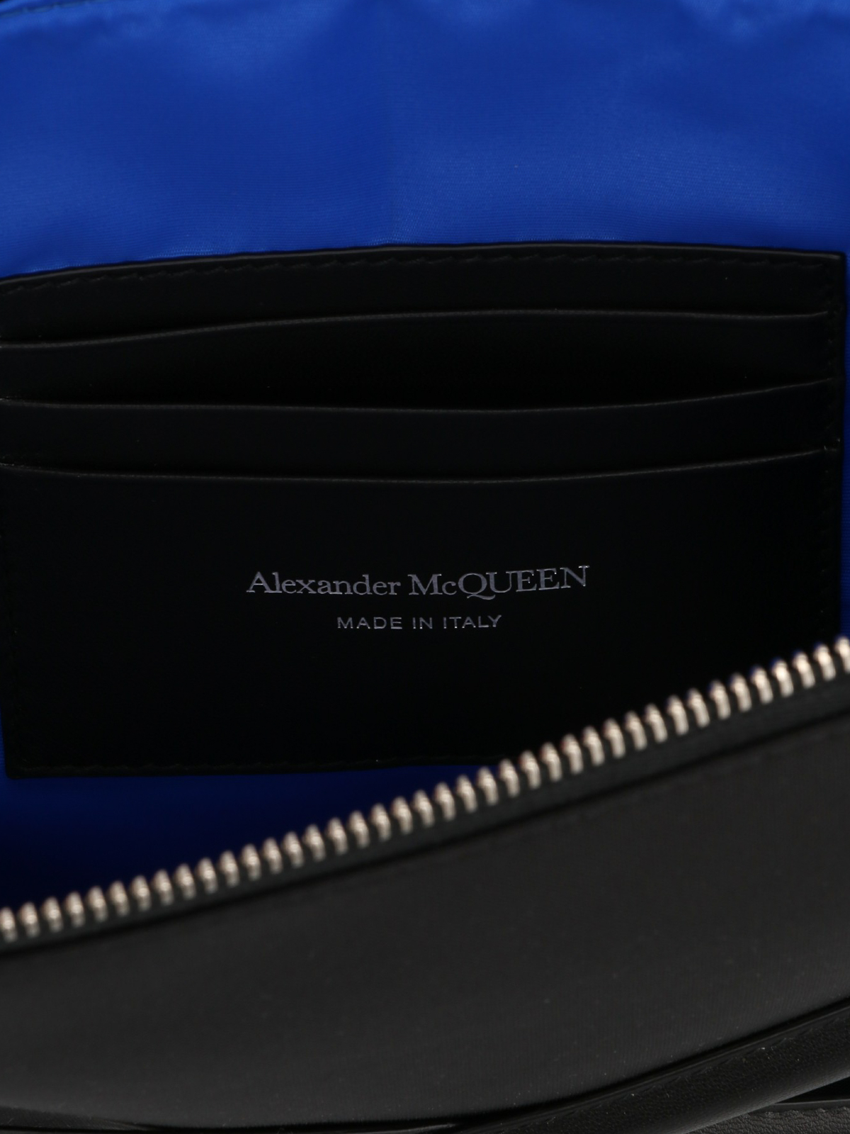 Shop Alexander Mcqueen Harness Clutch In Black