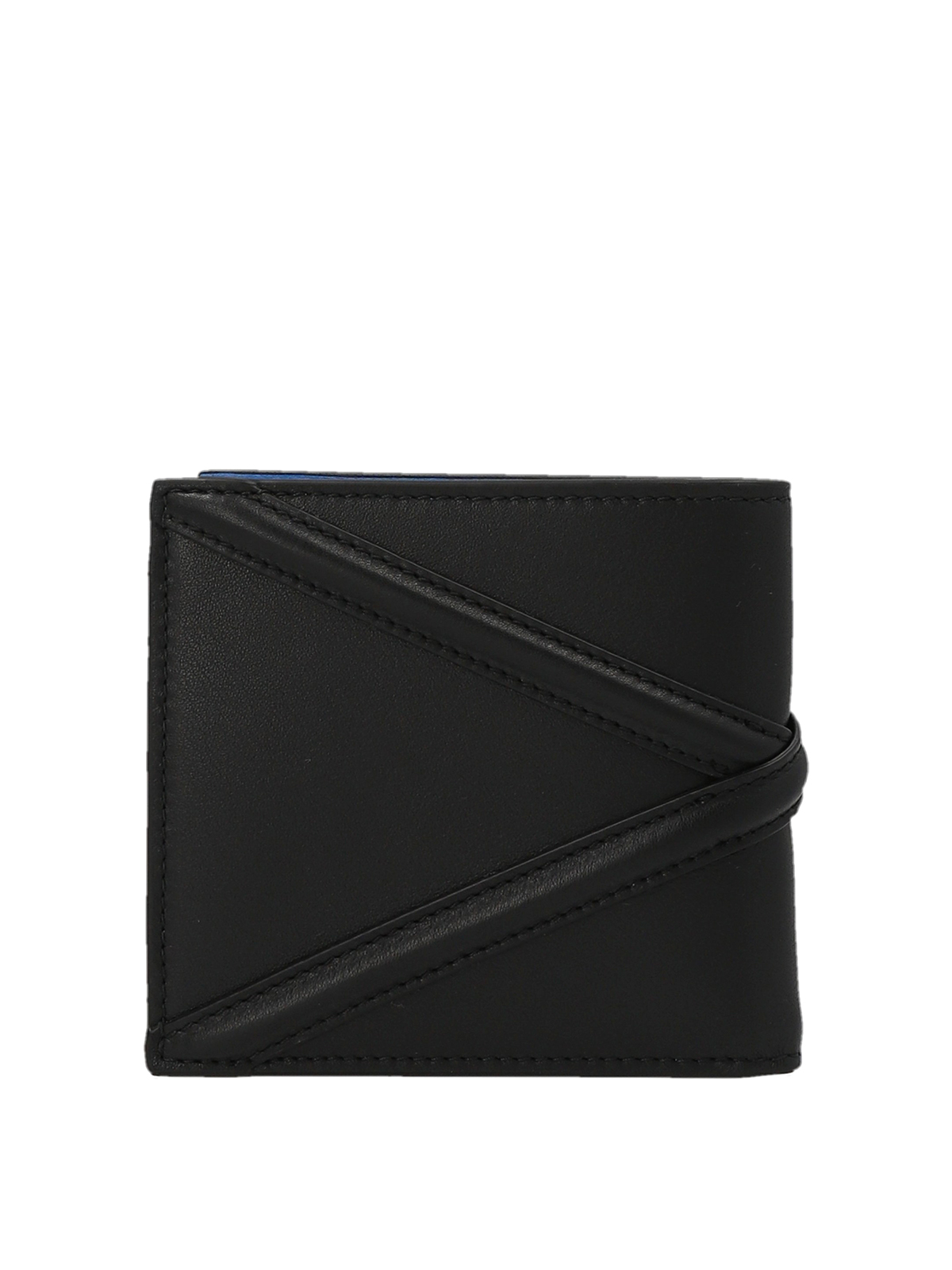 Shop Alexander Mcqueen The Harness Wallet In Black