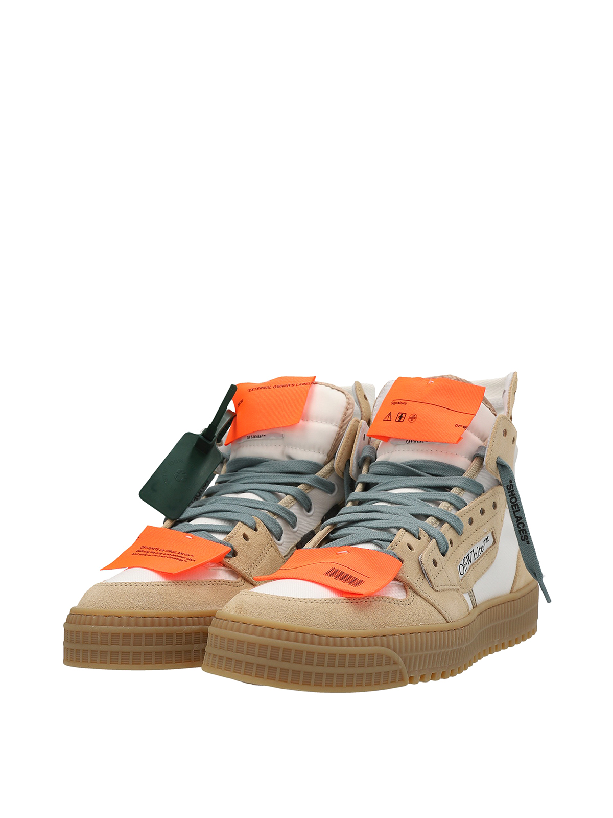 OffWhite Sneaker Beige Beige Herren OMIA065S23LEA0030117