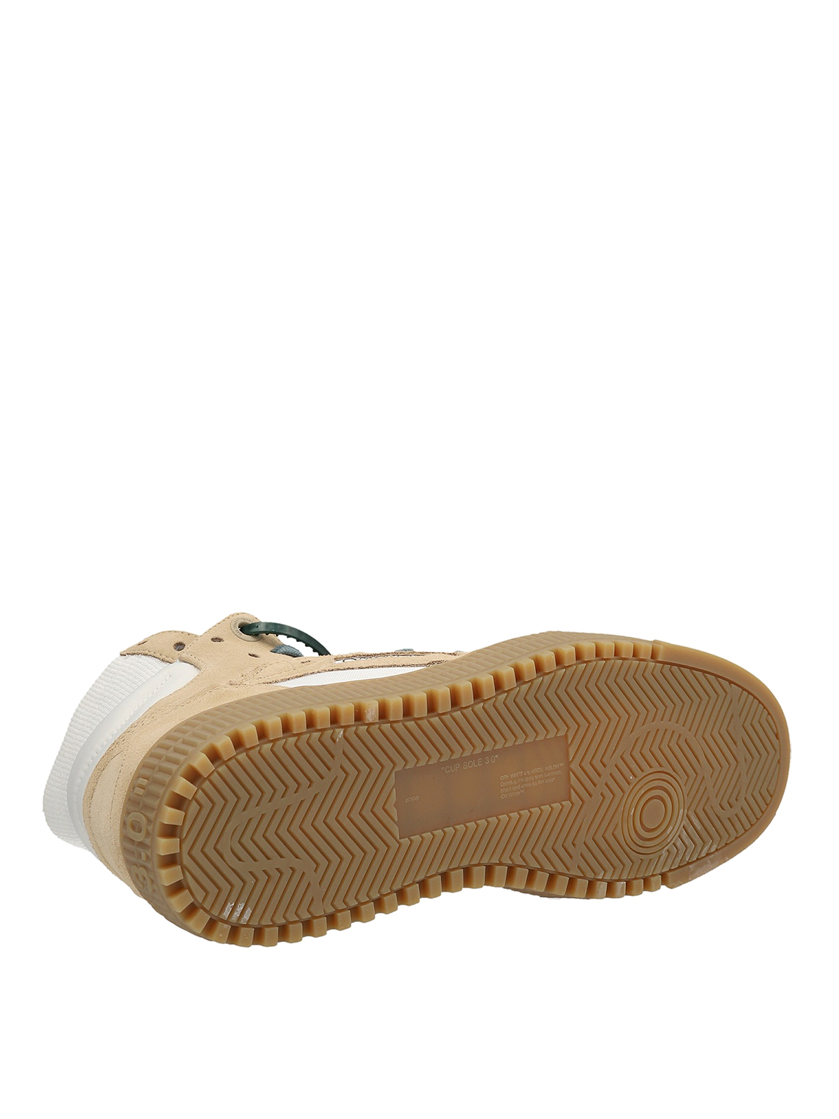 OffWhite Sneaker Beige Beige Herren OMIA065S23LEA0030117