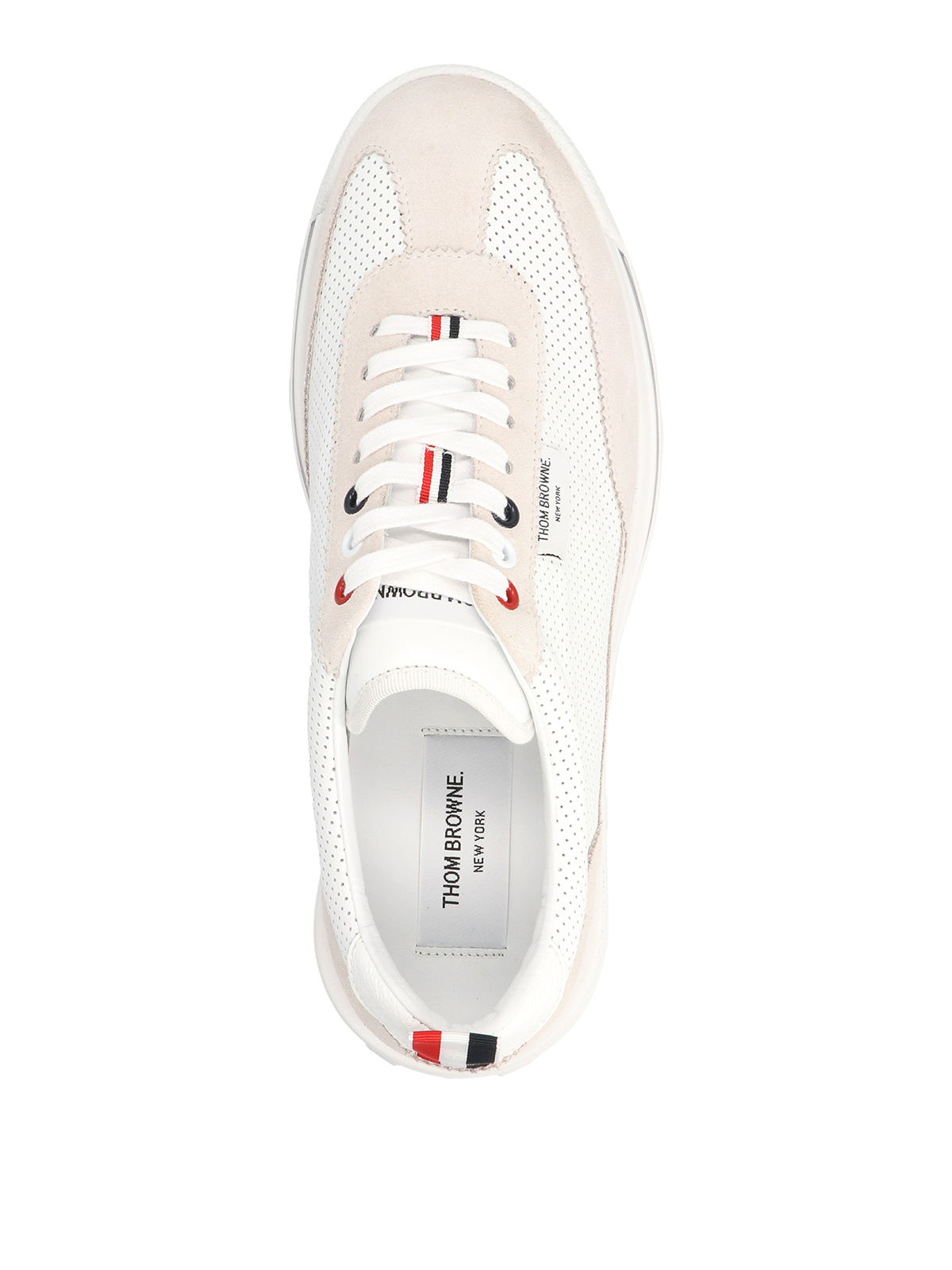 スニーカー THOM BROWNE Men Sneakers White MFE007B05584 100 THOM BROWNE: Sneakers men - White | Thom Browne sneakers