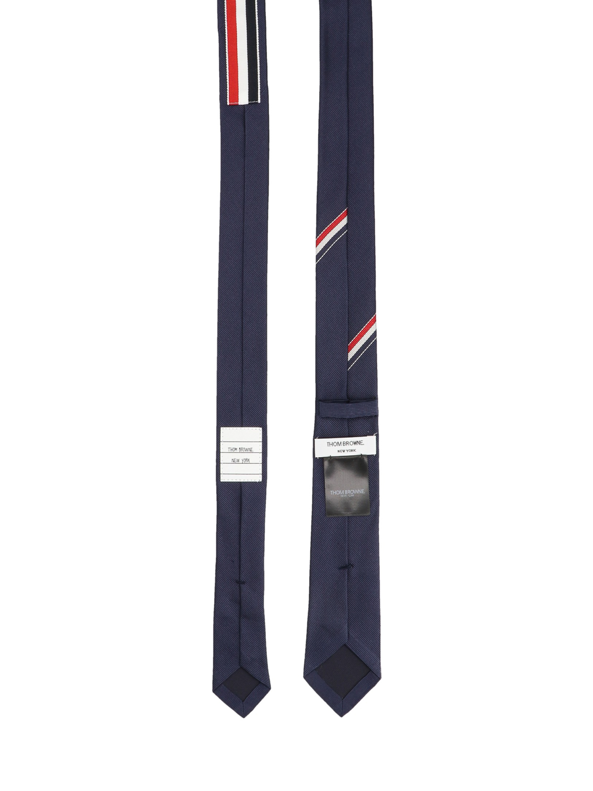 THOM BROWNE ネイビーネクタイ Thom Browne ネクタイ - ブルー - ブルー | MNL001AF0234415