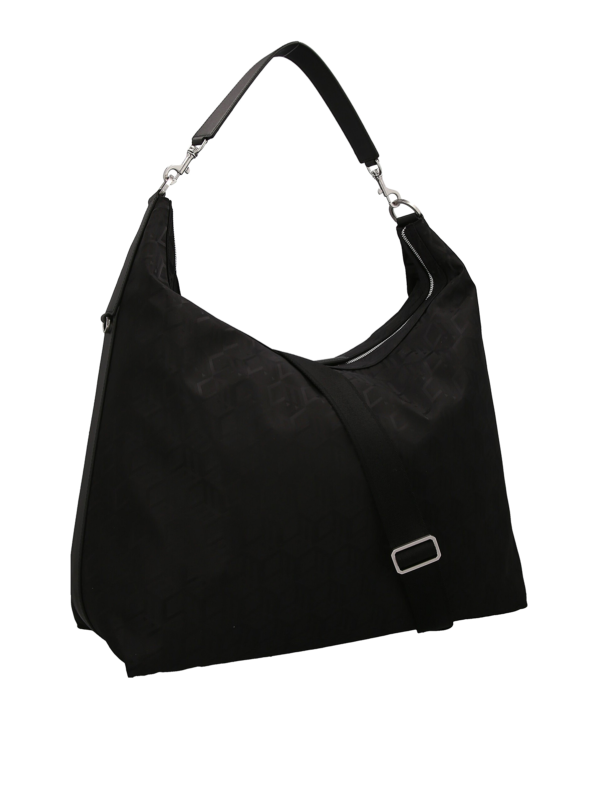 Mcm Shoulder Bag Black Nylon