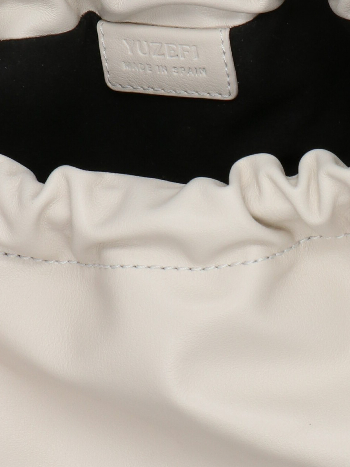 【YUZEFI】BOM CROSSBODY BAG - OFF-WHITE Yuzefi Bom handbag - White - Women | YUZCHBBO11OFFWHITE