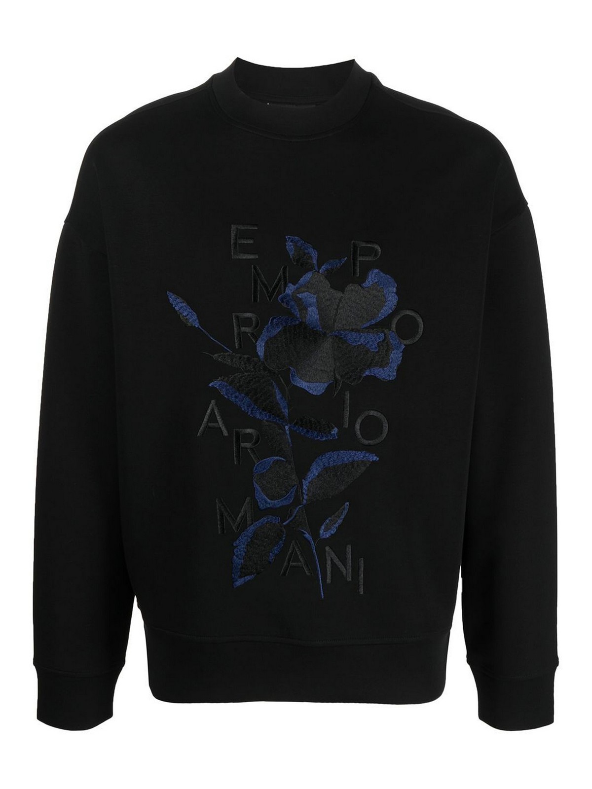Emporio Armani スウェットシャツ/セーター - 黒|3R1MBB1JHSZ0999