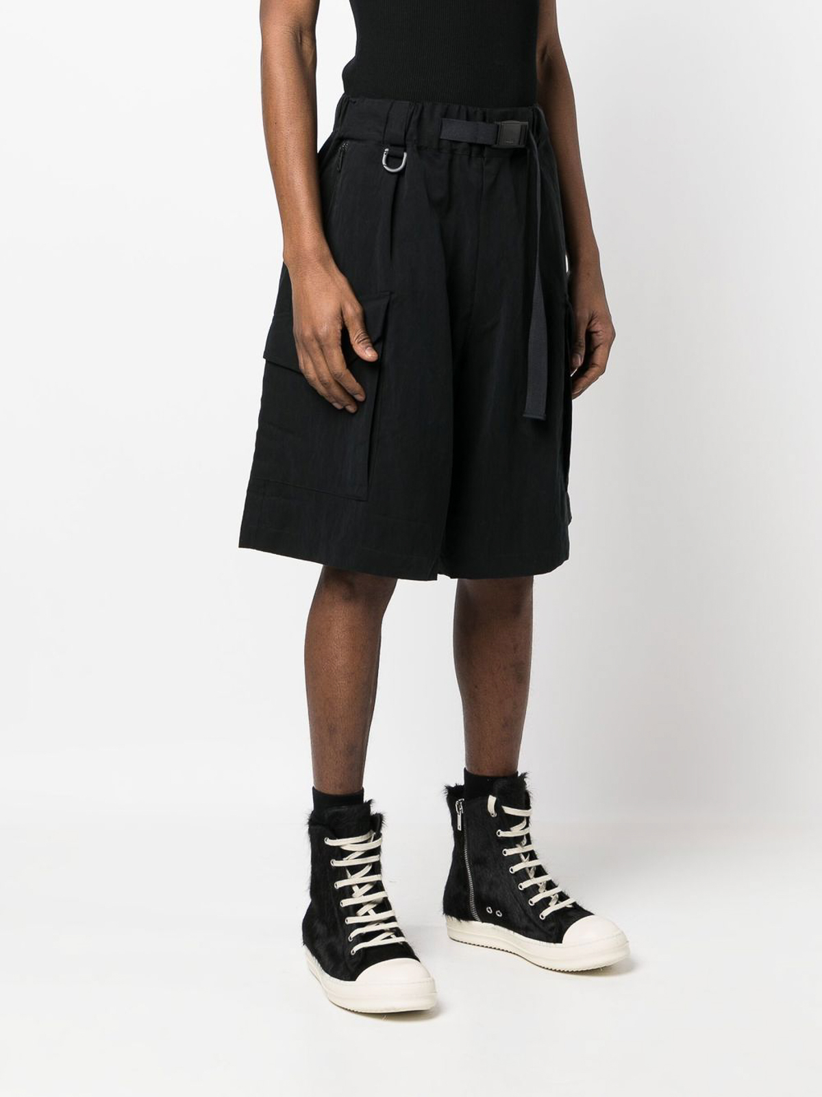 Y-3 ショートパンツ - 黒 - ブラック - メンズ | H63078