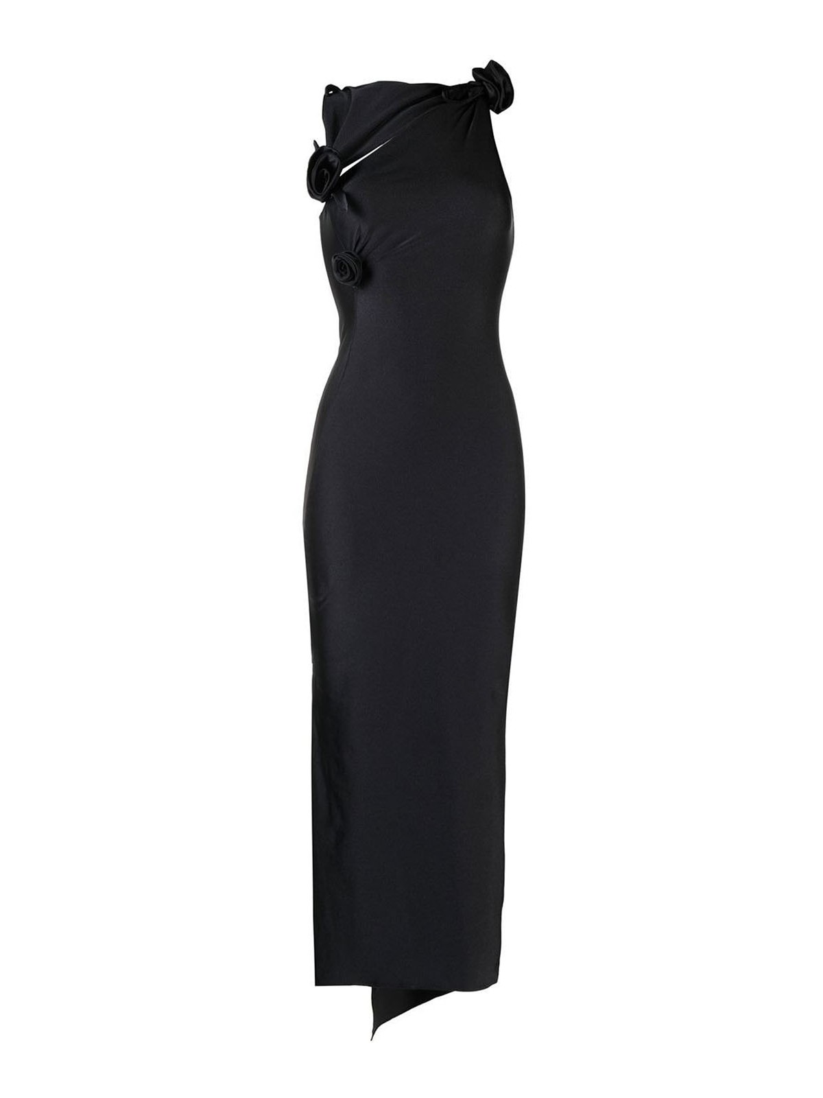 chinese dress ladies Knotted Jersey Maxi Dress  Coperni