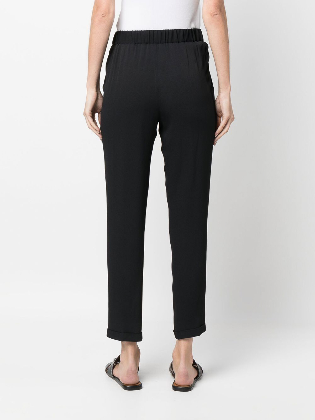 Shop Textured Crepe Pants Online