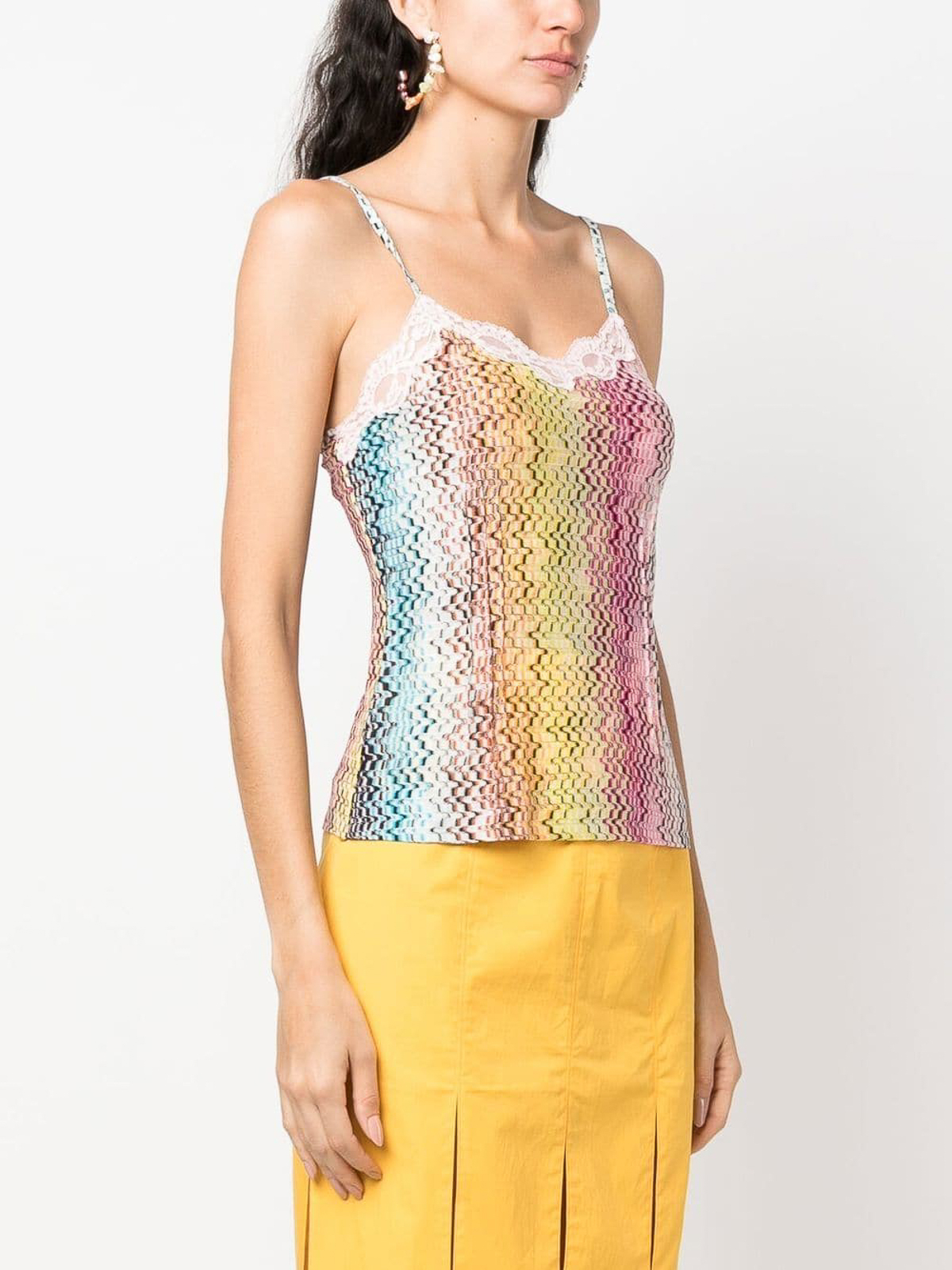 Tops & Tank tops Missoni - Graphic-print top with lace detail