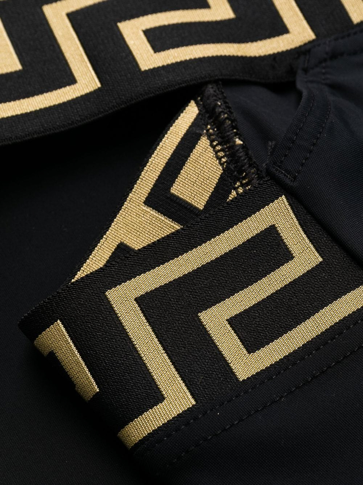 Versace Black and Gold Greca Belt – BlackSkinny