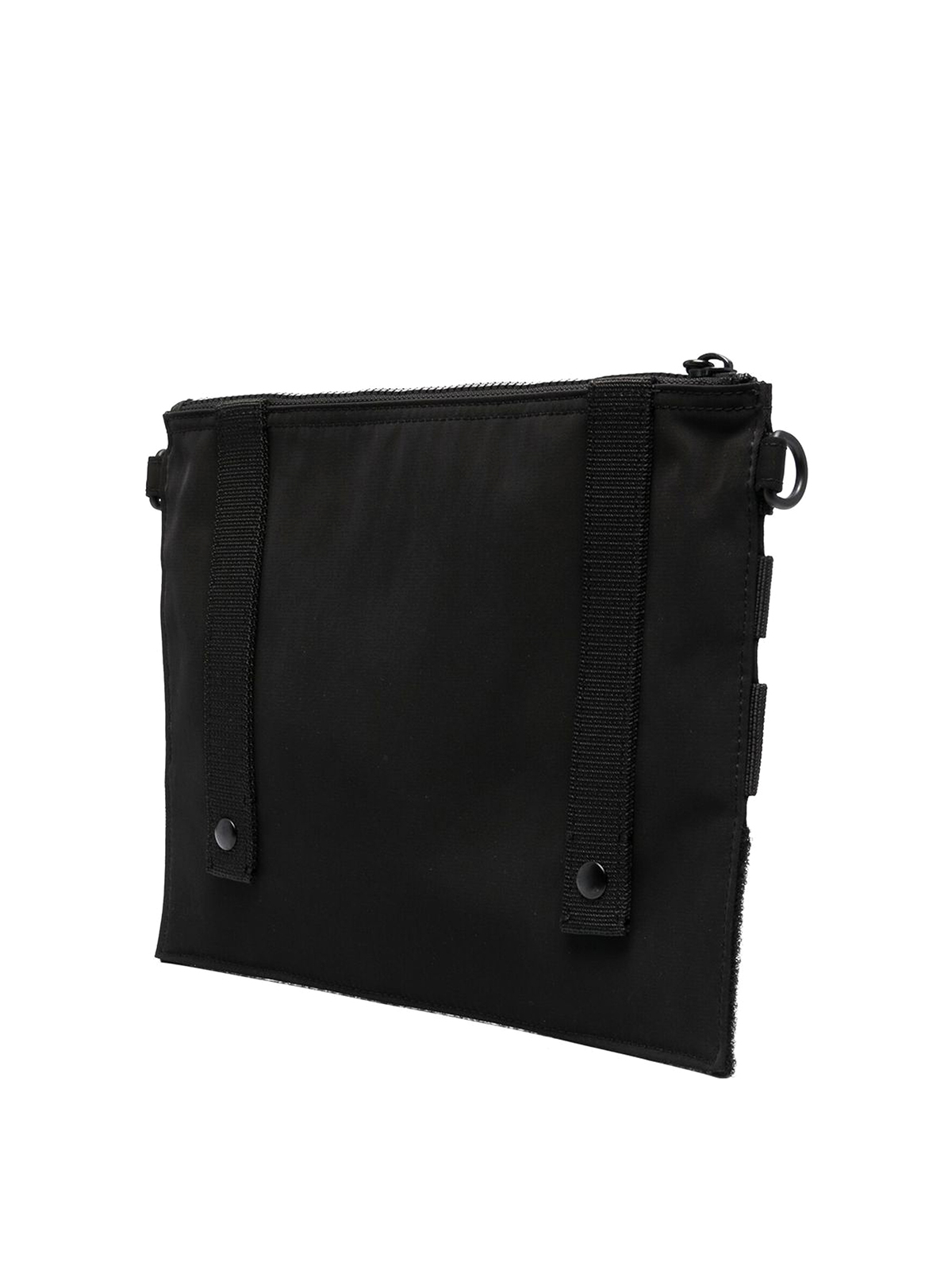 Kenzo Logo-patch messenger bag - Black - Men | FD55PM202F3099
