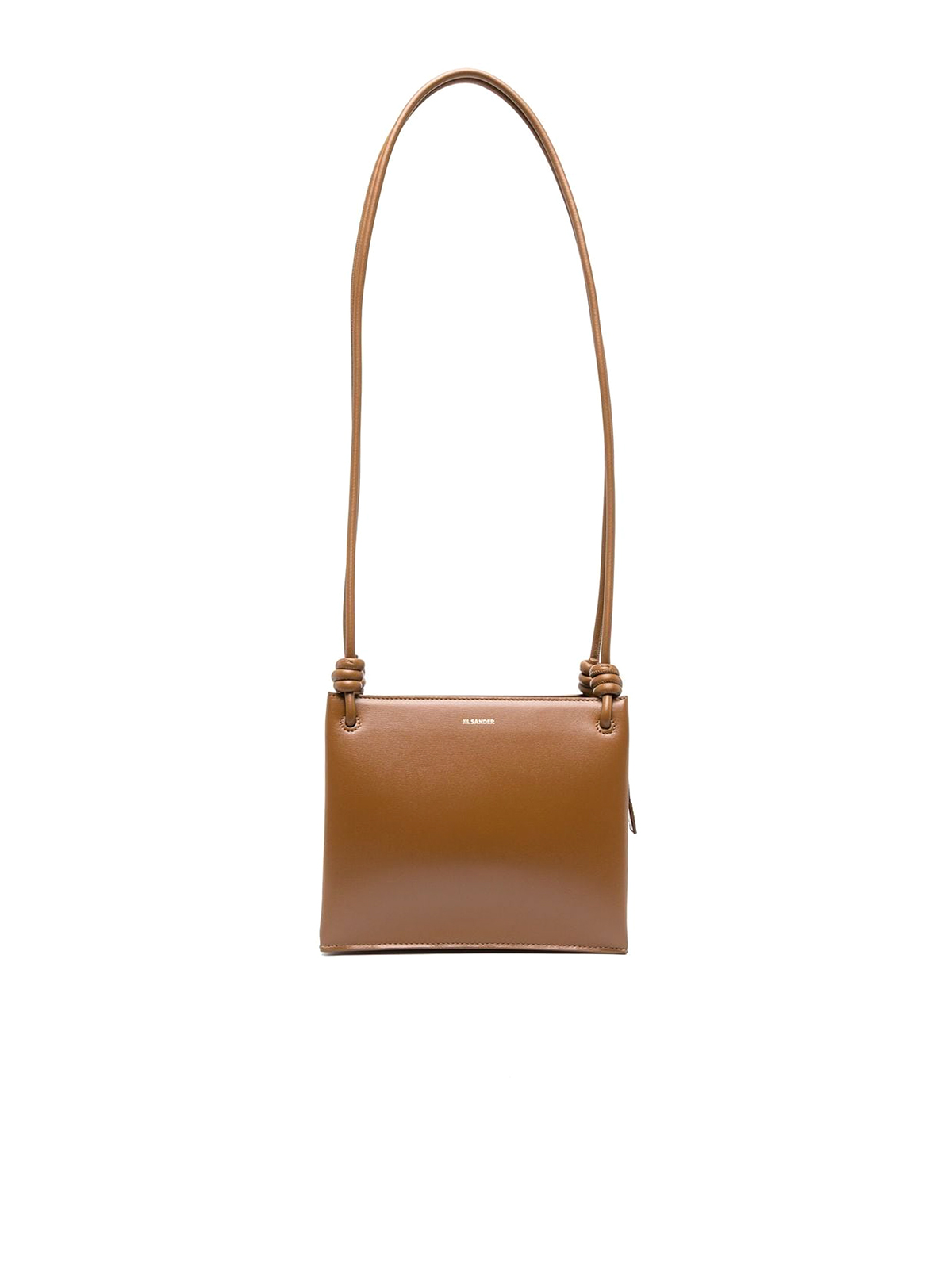 Jil Sander Leather bag with knot details and logo|J07WG0024P4841225