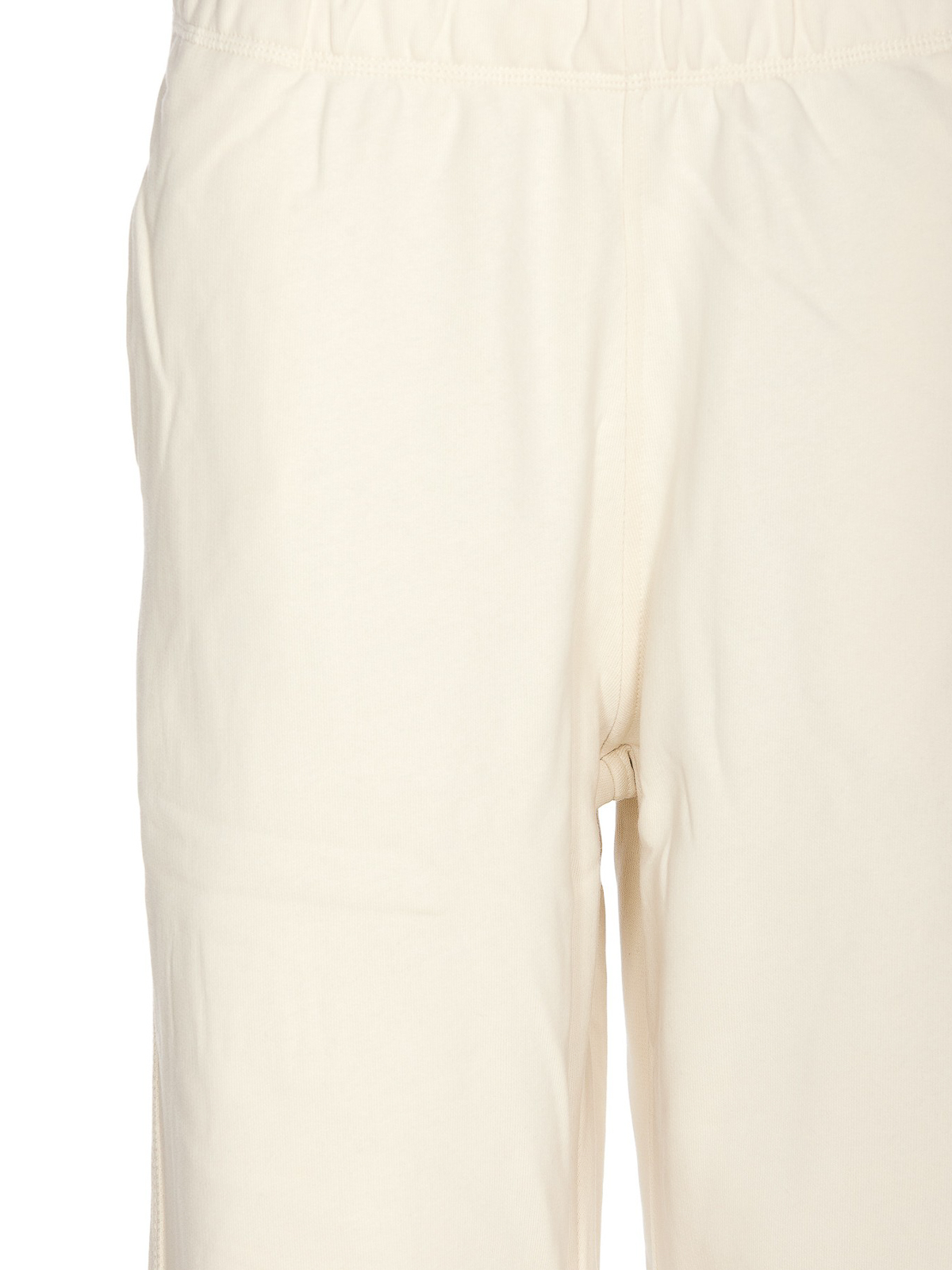 Ganni Jogger pants with elastic band and logo - White | T2925135