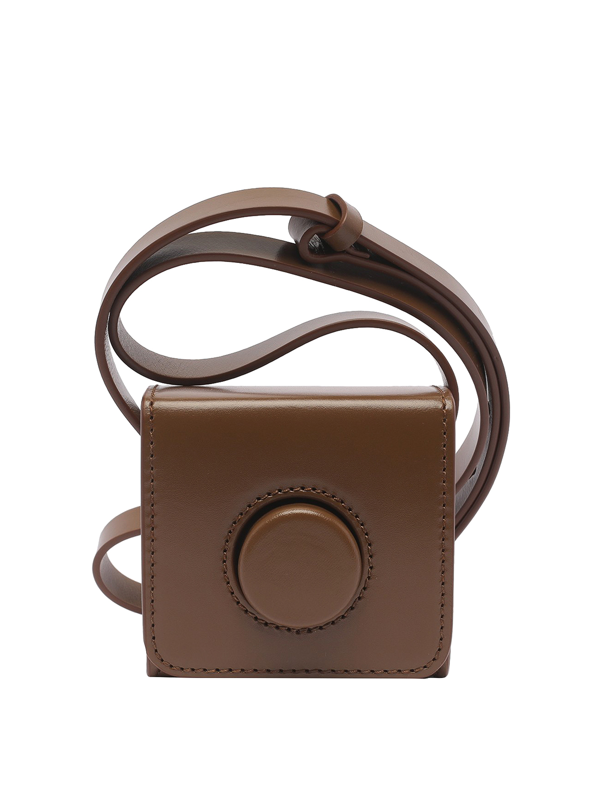 LEMAIRE Brown Mini Camera Bag for Men