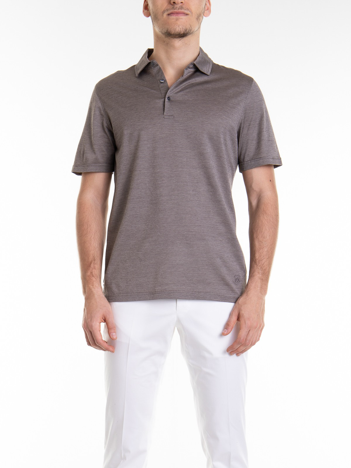 ポロシャツ Corneliani - ポロシャツ - ブラウン - 91G5203125015035