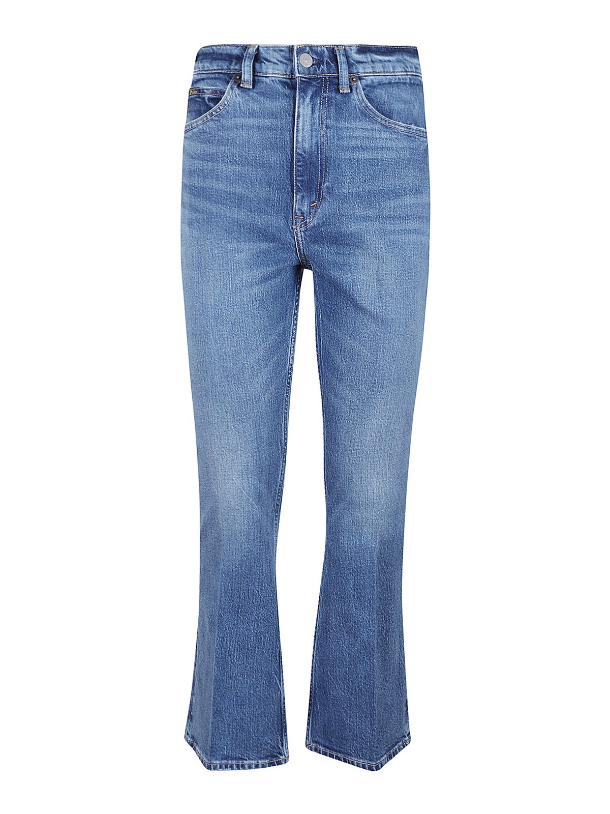 Polo Ralph Lauren Bootcut Denim Jeans In Light Wash